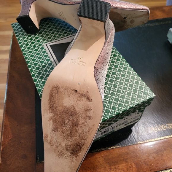 J Renée size 9N Amour-Bronze heels - Picture 6 of 6